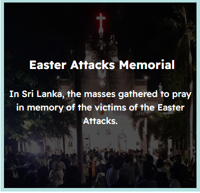 Easter Attacks Memorial